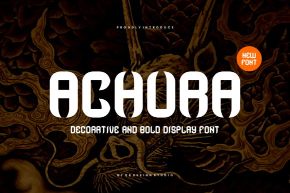 Achura Typeface for Bold Digital Branding
