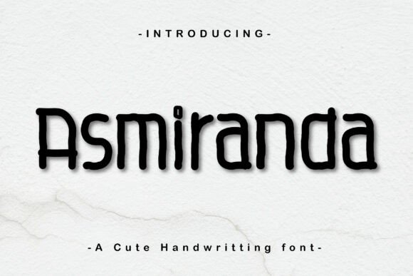Asmiranda Font: A Premium Script Typeface for Web Design