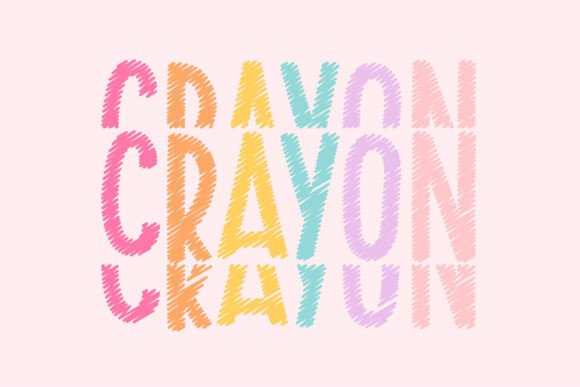 Crayonfriends Stacked: A Playful Font for Digital Brands