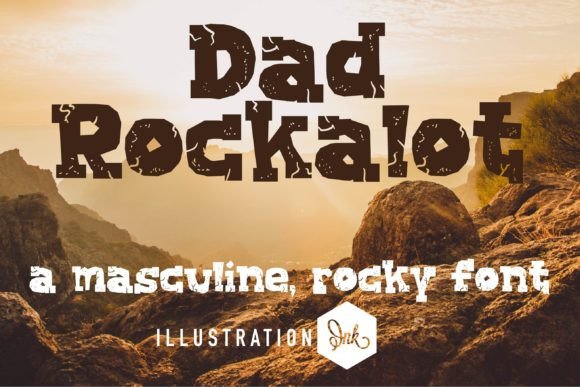 Dad Rockalot: A Sturdy Serif Font for Bold Campaigns