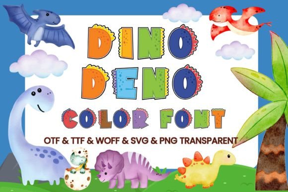 Dino Deno: A Playful Typeface for Editorial Design