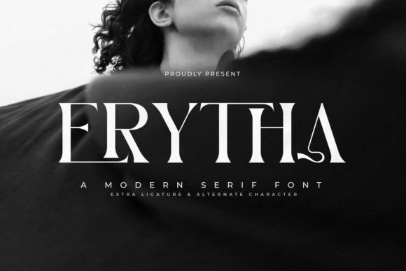 Erytha: A Modern Serif Font for Handmade Brands
