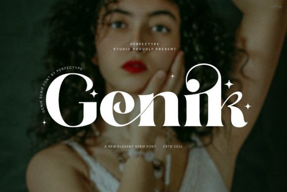 Genik: The Perfect Serif Font for Crafters