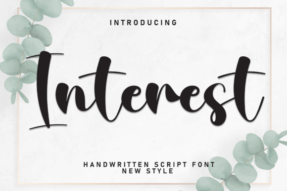Interest Font Review for Social Media Campaigns
