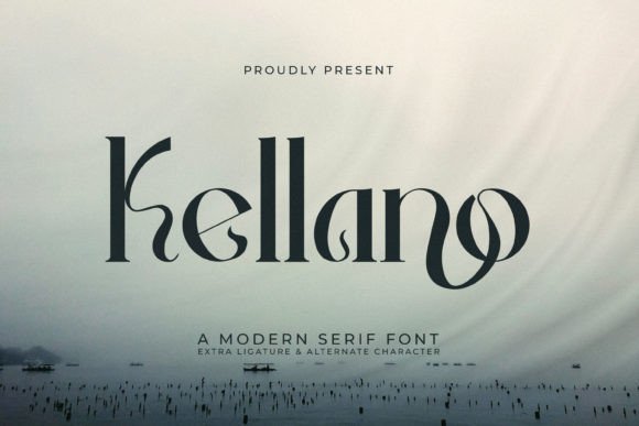 Kellano: The Elegant Serif Font for Luxury Branding