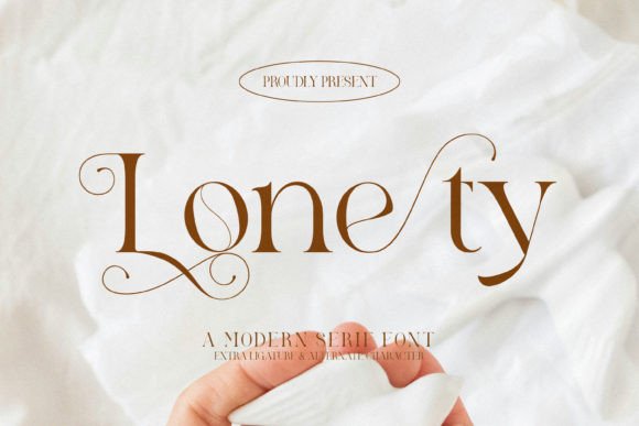Lonety Font Review: A Modern Serif for Luxury Branding
