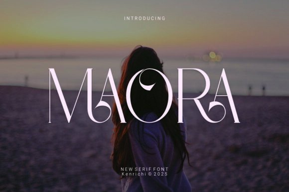Maora Font: The Bold Serif for Polished Branding