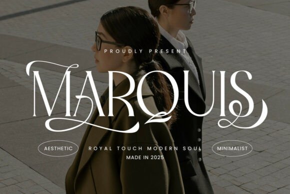 Marquis - Elegant Modern Serif for Business Branding