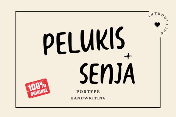 Pelukis Senja: A Script Handwritten Typeface for Editors