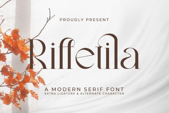Riffetila Serif Font for Elegant Branding