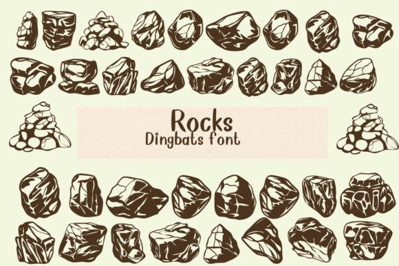 Rocks Font: A Natural Sketched Typeface for Web Design