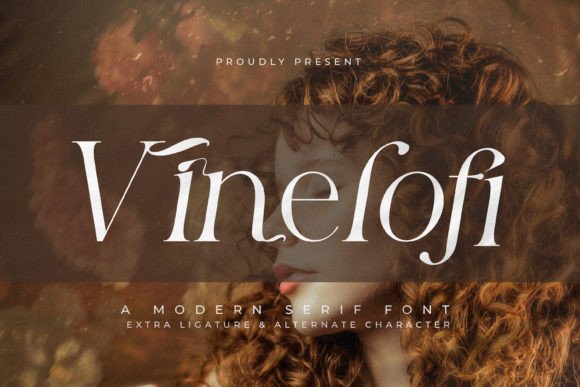 Vinelofi: A Modern Serif Font for Editorial Design