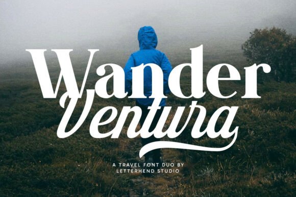 Wander Ventura: A Travel-Inspired Serif Font Duo